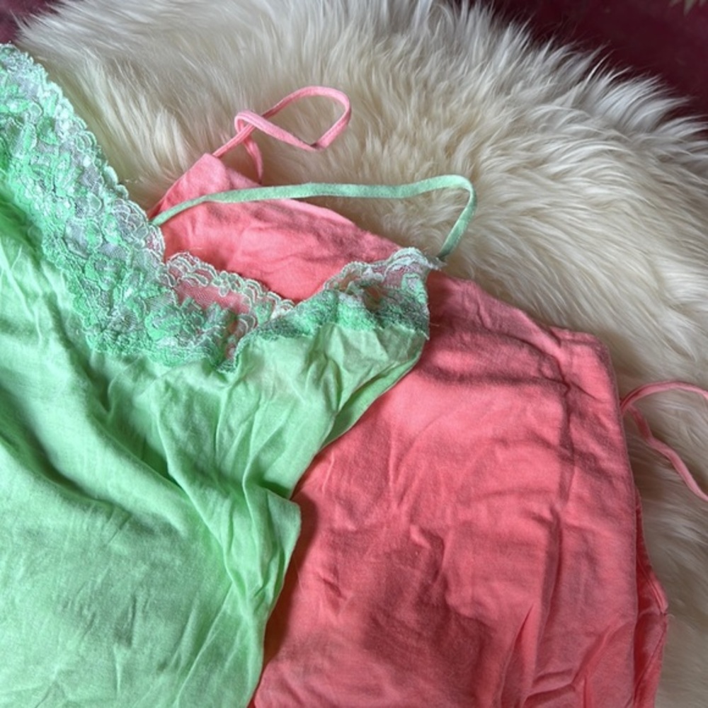 Two Super Soft Saint Grace Supima/Modal Camisoles, Sz 3